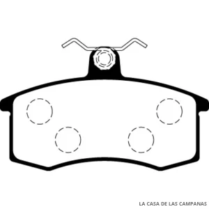 L3818-0M PASTILLAS DE FRENO DELANTERO