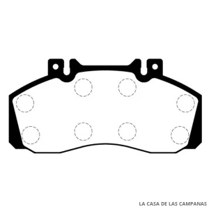L3821-0M PASTILLAS DE FRENO DELANTERO
