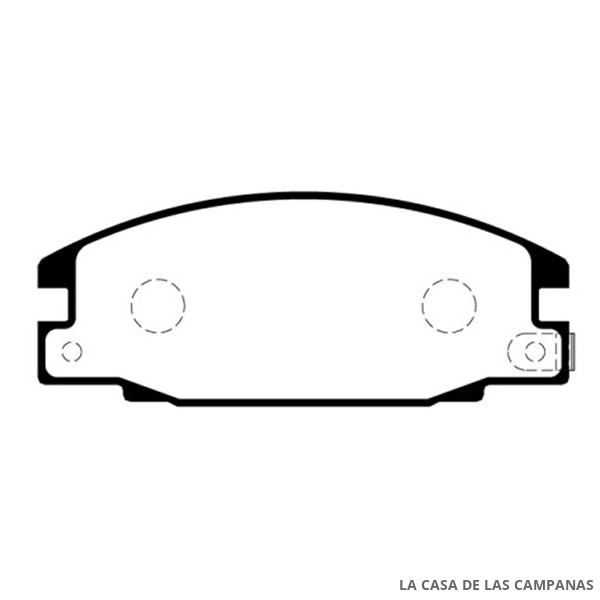 L3828-0ULT PASTILLAS DE FRENO DELANTERO