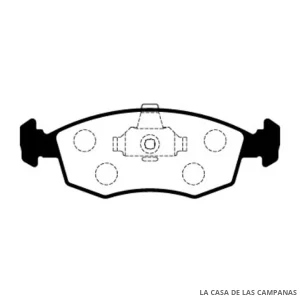 L3835-3M PASTILLAS DE FRENO DELANTERO