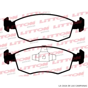 L3835-5M PASTILLAS DE FRENO DELANTERO