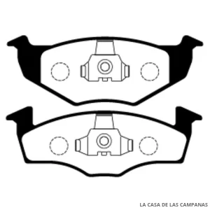 L3837-0M PASTILLAS DE FRENO DELANTERO