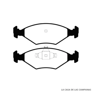 L3841-2M PASTILLAS DE FRENO DELANTERO