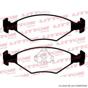 L3841-9M PASTILLAS DE FRENO DELANTERO