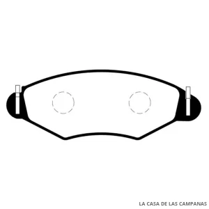 L3844-2M PASTILLAS DE FRENO DELANTERO