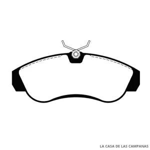 L3850-2M PASTILLAS DE FRENO DELANTERO