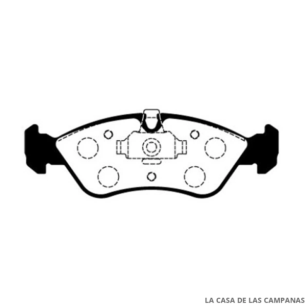 L3854-1ULT PASTILLAS DE FRENO DELANTERO
