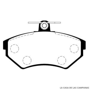 L3855-1M PASTILLAS DE FRENO DELANTERO