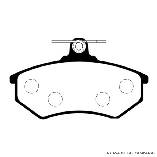 L3856-0ULT PASTILLAS DE FRENO DELANTERO