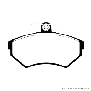 L3858-OM PASTILLAS DE FRENO DELANTERO