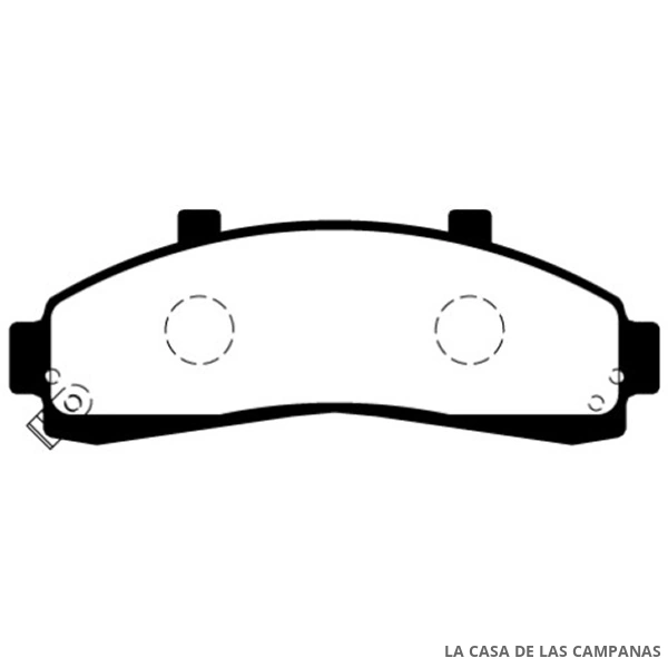 L3861-0ULT PASTILLAS DE FRENO DELANTERO