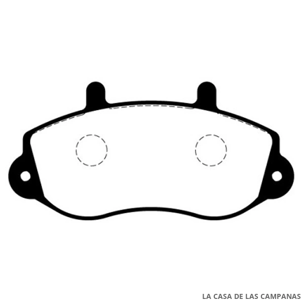L3870-0M PASTILLAS DE FRENO DELANTERO