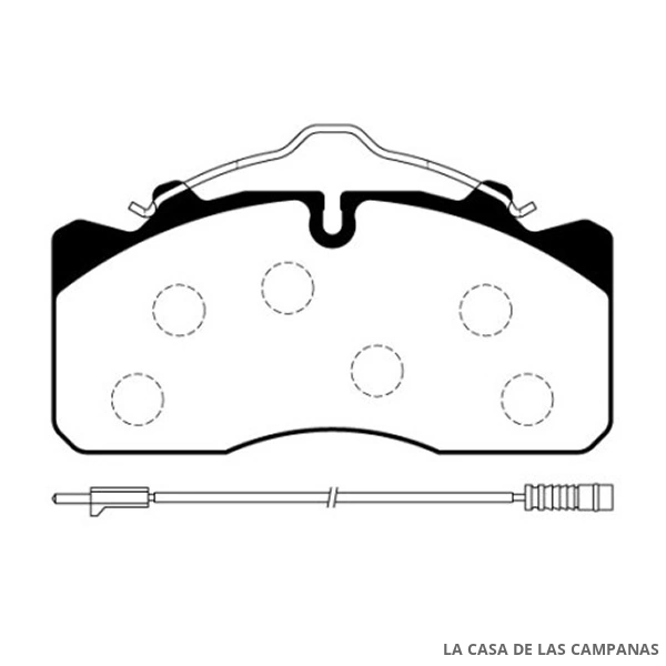 L3871-1ULT PASTILLAS DE FRENO DELANTERO