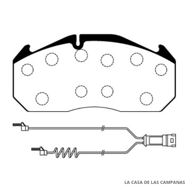 L3873-0ULT PASTILLAS DE FRENO DELANTERO