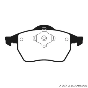 L3875-5M PASTILLAS DE FRENO DELANTERO
