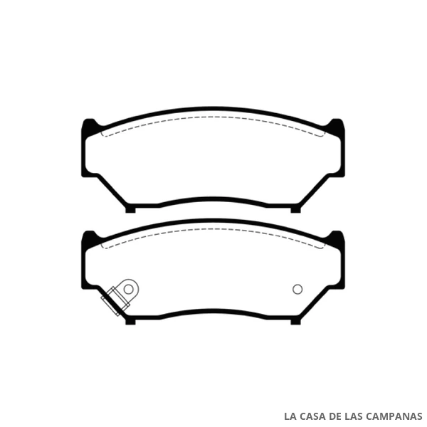 L3881-0ULT PASTILLAS DE FRENO DELANTERO