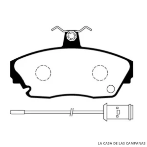 L3889-0ULT PASTILLAS DE FRENO DELANTERO