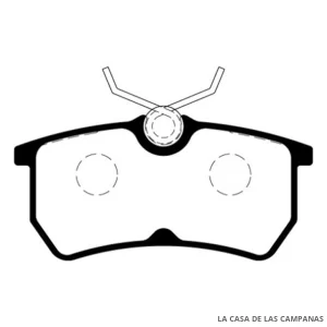 L3898-0M PASTILLAS DE FRENO TRASERO