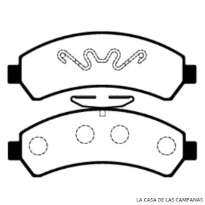 L3905-0M PASTILLAS DE FRENO DELANTERO
