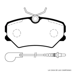 L3913-0ULT PASTILLAS DE FRENO DELANTERO