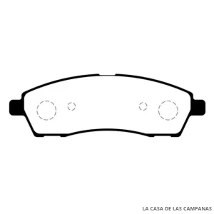 L3914-0M PASTILLAS DE FRENO TRASERO