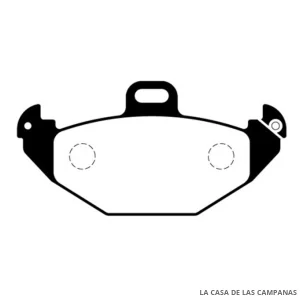 L3919-0M PASTILLAS DE FRENO TRASERO