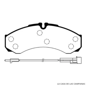 L3926-0M PASTILLAS DE FRENO DELANTERO
