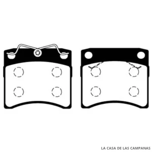 L3932-1M PASTILLAS DE FRENO DELANTERO