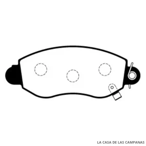 L3933-0M PASTILLAS DE FRENO DELANTERO