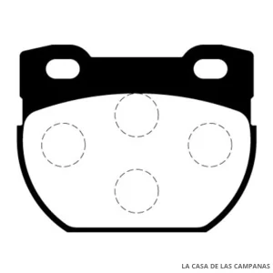 L3940-0M PASTILLAS DE FRENO TRASERO