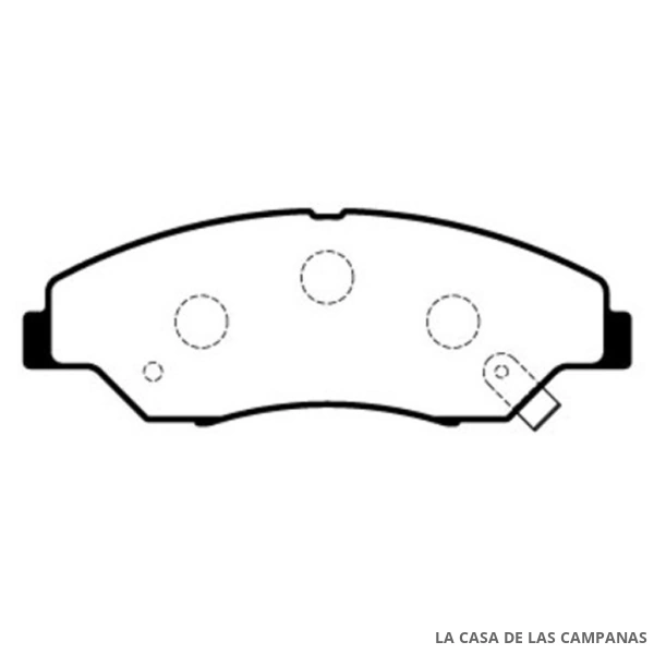 L3941-0M PASTILLAS DE FRENO DELANTERO