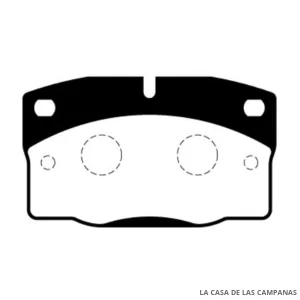 L3942-0M PASTILLAS DE FRENO DELANTERO