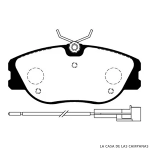 L3948-1M PASTILLAS DE FRENO DELANTERO