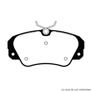 L3952-0M PASTILLAS DE FRENO DELANTERO