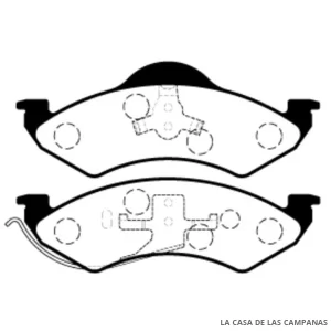 L3953-0M PASTILLAS DE FRENO DELANTERO