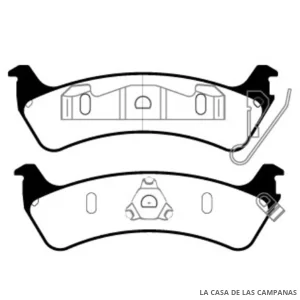 L3957-0M PASTILLAS DE FRENO TRASERO