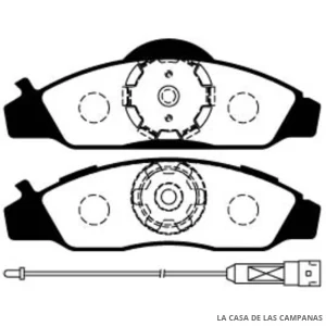 L3979-0M PASTILLAS DE FRENO DELANTERO