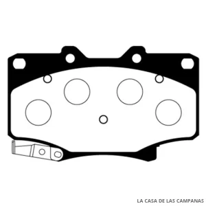 L3981-0ULT PASTILLAS DE FRENO DELANTERO