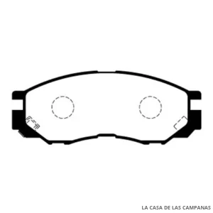 L3982-0M PASTILLAS DE FRENO DELANTERO