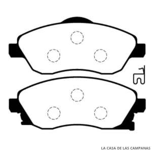 L3992-0M PASTILLAS DE FRENO DELANTERO