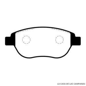 L3995-0M PASTILLAS DE FRENO DELANTERO