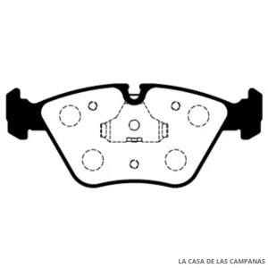 L3998-0M PASTILLAS DE FRENO DELANTERO