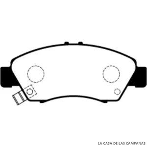 L4002-0M PASTILLAS DE FRENO DELANTERO