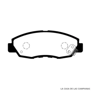 L4005-1M PASTILLAS DE FRENO DELANTERO