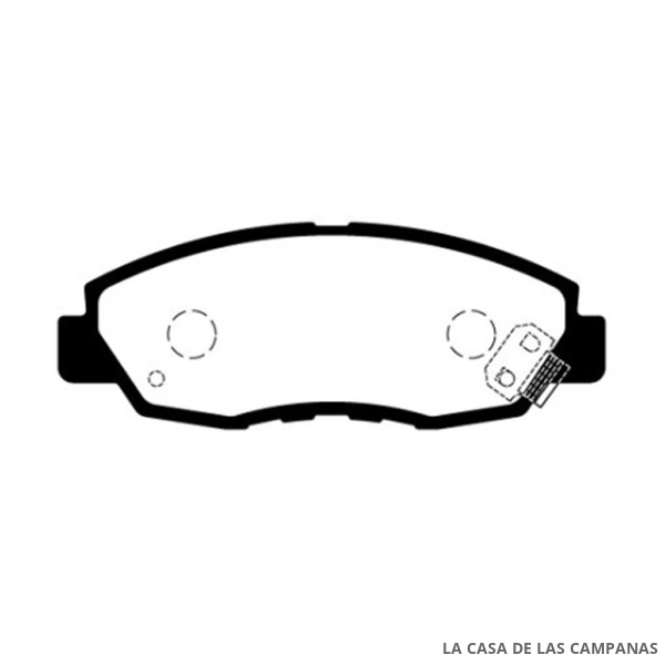 L4005-1ULT PASTILLAS DE FRENO DELANTERO