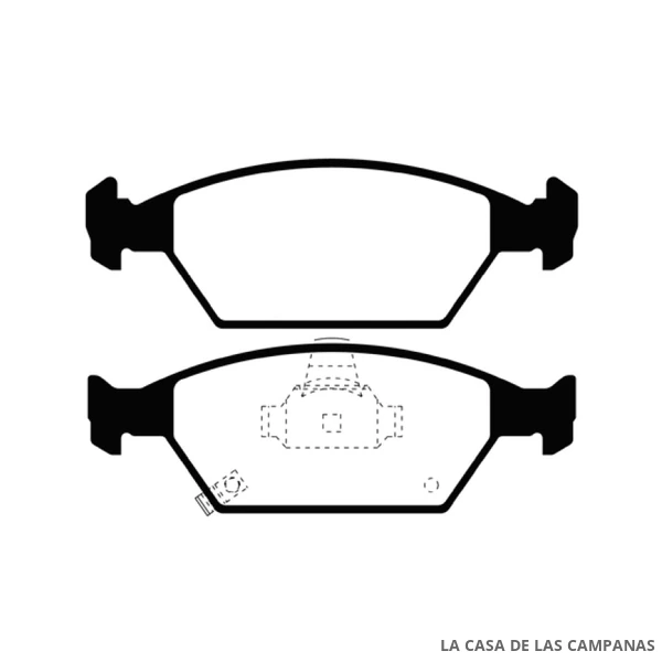 L4006-0ULT PASTILLAS DE FRENO DELANTERO