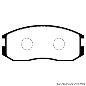 L4008-0M PASTILLAS DE FRENO DELANTERO