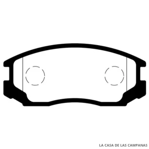 L4008-1M PASTILLAS DE FRENO DELANTERO