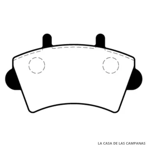L4016-0M PASTILLAS DE FRENO DELANTERO