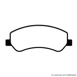 L4033-0M PASTILLAS DE FRENO DELANTERO